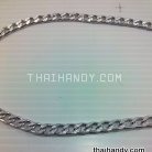 โซ่อลูมิเนียม มีลาย ขนาด 8 mm  บรรจุ 10 เมตร สีเงิน รูป 2