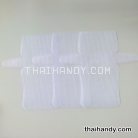 แผ่นเฟรมพลาสติก กระเป๋า ขนาด 18x34 cm  บรรจุ 12 อัน สีขาว รูป 3