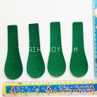 ฝาปิดกระเป๋าเฉพาะฝา ปิดด้านข้าง ขนาด 4x13 cm  บรรจุ 4 อัน สีเขียวใบไม้ รูป 2