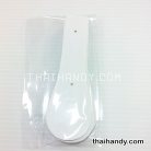 ฝาปิดกระเป๋าเฉพาะฝา ปิดด้านข้าง ขนาด 4x13 cm  บรรจุ 4 อัน สีขาว รูป 3