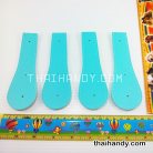 ฝาปิดกระเป๋าเฉพาะฝา ปิดด้านข้าง ขนาด 4x13 cm  บรรจุ 4 อัน สีฟ้าอ่อน รูป 2