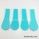 ฝาปิดกระเป๋าเฉพาะฝา ปิดด้านข้าง ขนาด 4x13 cm  บรรจุ 10 ชุด สีคละสี รูป 3