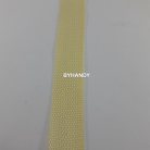 สายผ้า-ผ้ากุ๊น PP  ลายเวอร์จิ้น ขนาด 1 นิ้ว บรรจุ 1 เมตร สีครีม