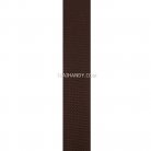 สายผ้า-ผ้ากุ๊น PP  ลายเวอร์จิ้น ขนาด 1 นิ้ว บรรจุ 1 เมตร สีน้ำตาลเข้ม