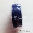 สายกระเป๋าหนังสะพาย เปลือย ขนาดหน้ากว้าง 2.5 cm  บรรจุ 1 เส้น สีน้ำเงิน รูป 2