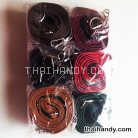 สายกระเป๋าหนังสะพาย เปลือย ขนาดหน้ากว้าง 1.8 cm  บรรจุ 10 เส้น สีคละสี รูป 2