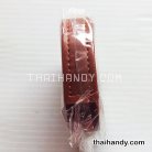 สายกระเป๋าหนังสะพาย เปลือย ขนาดหน้ากว้าง 1.8 cm  บรรจุ 10 เส้น สีคละสี รูป 3