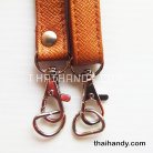 สายกระเป๋าหนังสะพาย สำเร็จ ขนาด 150 cm  บรรจุ 1 อัน สีน้ำตาลอ่อน รูป 2