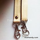 สายกระเป๋าหนังสะพาย สำเร็จ ขนาด 150 cm  บรรจุ 1 อัน สีครีม รูป 2