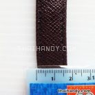 สายกระเป๋าหนังสะพาย สำเร็จ ขนาด 150 cm  บรรจุ 1 อัน สีน้ำตาลเข้ม รูป 3