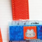 สายกระเป๋าหนังสะพาย สำเร็จ ขนาด 150 cm  บรรจุ 1 อัน สีส้ม รูป 3
