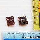 กระดุมแม่เหล็กเย็บ ขนาด 10 mm  บรรจุ 100 ชุด สีนิเกิ้ล รูป 3