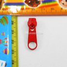 หัวซิปฟันไนลอน ป้าย ขนาดเบอร์ 5  บรรจุ 100 อัน สีแดง รูป 3