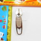 หัวซิปฟันไนลอน โรม่า ขนาดเบอร์ 8  บรรจุ 10 อัน สีนิเกิ้ล รูป 3