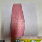 สายผ้า-ผ้ากุ๊น PP  ลายเวอร์จิ้น ขนาด 1 นิ้ว บรรจุ 1 เมตร สีชมพูสด รูป 2