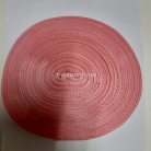 สายผ้า-ผ้ากุ๊น PP  ลายเวอร์จิ้น ขนาด 1 นิ้ว บรรจุ 1 เมตร สีชมพูสด รูป 3