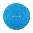 สายผ้า-ผ้ากุ๊น PP  ลายเวอร์จิ้น ขนาด 1 นิ้ว บรรจุ 50 เมตร สีฟ้าเข้ม