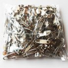 หัวซิปฟันไนลอน โรม่า ขนาดเบอร์ 8  บรรจุ 100 อัน สีนิเกิ้ล