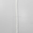 เชือกถักเปีย  PP  ขนาด 5 mm  บรรจุ 1 เมตร สีขาว