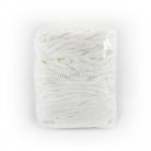 เชือกถักเปีย  PP  ขนาด 5 mm  บรรจุ 500 กรัม สีขาว