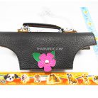 ฝาปิดกระเป๋าพร้อมสาย พร้อมสายโซ่ ขนาด 29x25.5 cm  บรรจุ 1 อัน สีส้ม รูป 3