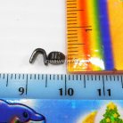 ตัวล็อคปลายซิป ฟันเหล็ก ขนาดเบอร์ 5  บรรจุ 1000 อัน สีทองรมดำ รูป 2