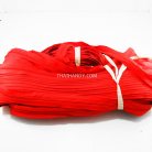 รางผ้าซิปเฉพาะรางซิป ฟันไนลอน ขนาดเบอร์ 3  บรรจุ 100 หลา สีแดง