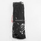 รางผ้าซิปสำเร็จรูป ฟันไนลอน ขนาดเบอร์ 3 ยาว 6 นิ้ว บรรจุ 12 ชุด สีดำ