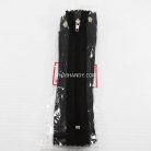 รางผ้าซิปสำเร็จรูป ฟันไนลอน ขนาดเบอร์ 3 ยาว 6 นิ้ว บรรจุ 12 ชุด สีน้ำตาลเข้ม