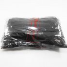 รางผ้าซิปสำเร็จรูป ฟันไนลอน ขนาดเบอร์ 3 ยาว 6 นิ้ว บรรจุ 10 โหล สีดำ