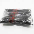 รางผ้าซิปสำเร็จรูป ฟันไนลอน ขนาดเบอร์ 3 ยาว 6 นิ้ว บรรจุ 10 โหล สีน้ำตาลเข้ม