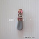 หัวซิปฟันไนลอน พลาสติก ขนาดเบอร์ 5  บรรจุ 1 อัน สีเทา