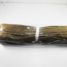 รางผ้าซิปเฉพาะรางซิป ฟันเหล็ก ขนาดเบอร์ 3 ฟันสีทองเหลือง บรรจุ 50 หลา สีกากีเข้ม