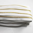 รางผ้าซิปเฉพาะรางซิป ฟันเหล็ก ขนาดเบอร์ 3 ฟันสีทองเหลือง บรรจุ 50 หลา สีขาว รูป 2