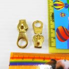 หัวซิปฟันเหล็ก กีตาร์ ขนาดเบอร์ 5  บรรจุ 300 อัน สีทอง รูป 3