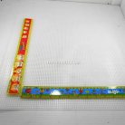 แผ่นเฟรมพลาสติก สี่เหลี่ยม ขนาด 36.5x41cm.  บรรจุ 12 อัน สีขาว รูป 2