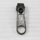 หัวซิปฟันไนลอน ป้าย ขนาดเบอร์ 5  บรรจุ 20 อัน สีรมดำ รูป 2