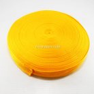 สายผ้า-ผ้ากุ๊น PP  ลายเวอร์จิ้น ขนาด 1.2 นิ้ว บรรจุ 50 เมตร สีเหลือง