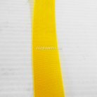 สายผ้า-ผ้ากุ๊น PP  ลายเวอร์จิ้น ขนาด 7 หุน บรรจุ 50 เมตร สีเหลืองเข้ม รูป 3