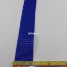 สายผ้า-ผ้ากุ๊น PP  ลายเวอร์จิ้น ขนาด 1 นิ้ว บรรจุ 50 เมตร สีน้ำเงิน รูป 2