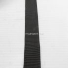 สายผ้า-ผ้ากุ๊น PP  ลายเวอร์จิ้น ขนาด 1 นิ้ว บรรจุ 1 เมตร สีเทาเข้ม