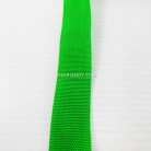 สายผ้า-ผ้ากุ๊น PP  ลายเวอร์จิ้น ขนาด 7 หุน บรรจุ 1 เมตร สีเขียวใบไม้