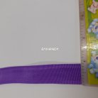 สายผ้า-ผ้ากุ๊น PP  ลายเวอร์จิ้น ขนาด 7 หุน บรรจุ 1 เมตร สีม่วงอ่อน รูป 3