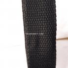 สายผ้า-ผ้ากุ๊น Cotton (ฝ้าย) สปันหนา ขนาด 1.2 นิ้ว บรรจุ 50 เมตร สีดำ รูป 2