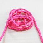 เชือกถักเปีย  PP  ขนาด 5 mm  บรรจุ 1 กิโลกรัม สีชมพูสด รูป 2