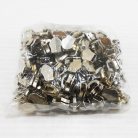 หัวซิปฟันไนลอน เปลือย ขนาดเบอร์ 5  บรรจุ 300 อัน สีนิเกิ้ล