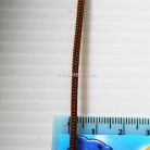 เชือกร่มพื้น แพ็ค ขนาด 3 mm  บรรจุ 20 เมตร สีอิฐเข้ม รูป 3