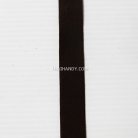 สายผ้า-ผ้ากุ๊น PP  ลายเวอร์จิ้น ขนาด 7 หุน บรรจุ 1 เมตร สีน้ำตาลเข้ม