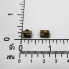 บานพับ โลหะ ขนาด 8 mm  บรรจุ 100 อัน สีทองรมดำ รูป 3