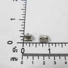 บานพับ โลหะ ขนาด 8 mm  บรรจุ 100 อัน สีเงิน รูป 3